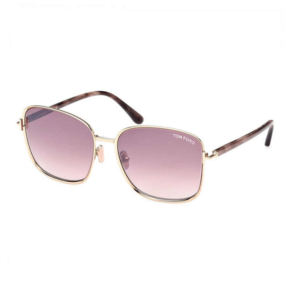 NEW Tom Ford FT1029 28Z Shiny Rose Gold Sunglasses Authentic